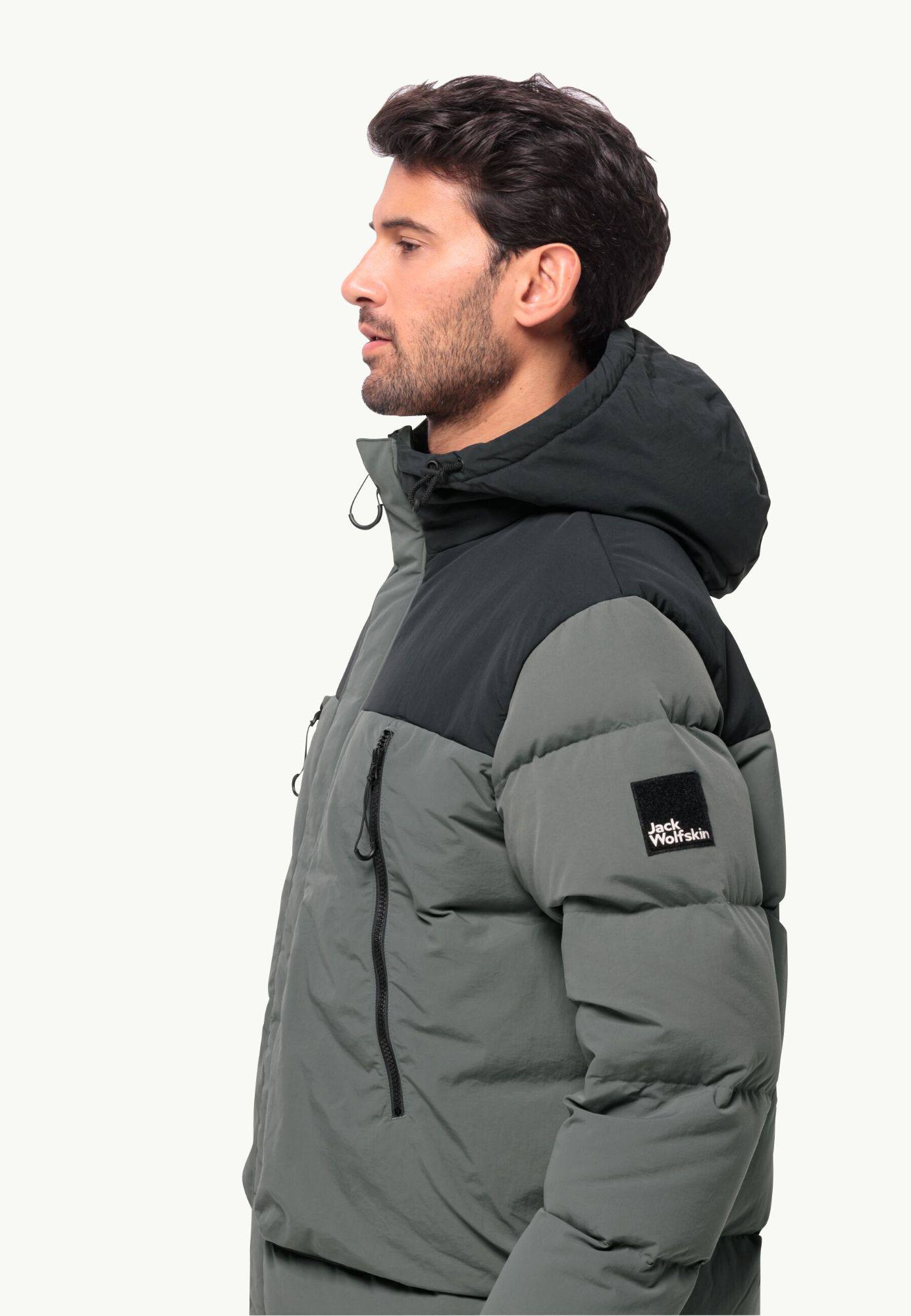 Jack Wolfskin Dellbrueck Long Jacket Slate 05