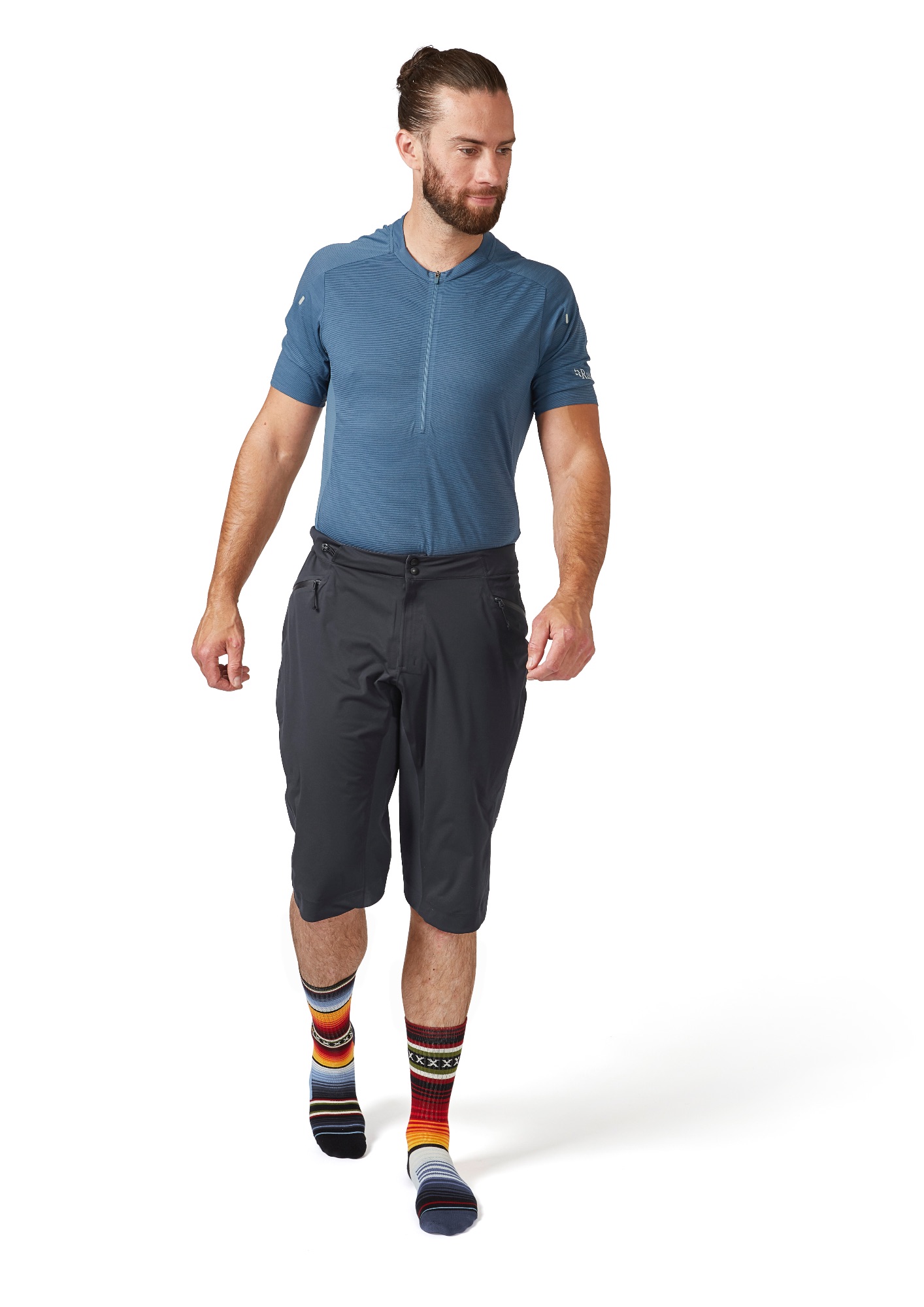 Rab Men's Cinder Kinetic Shorts Beluga 10