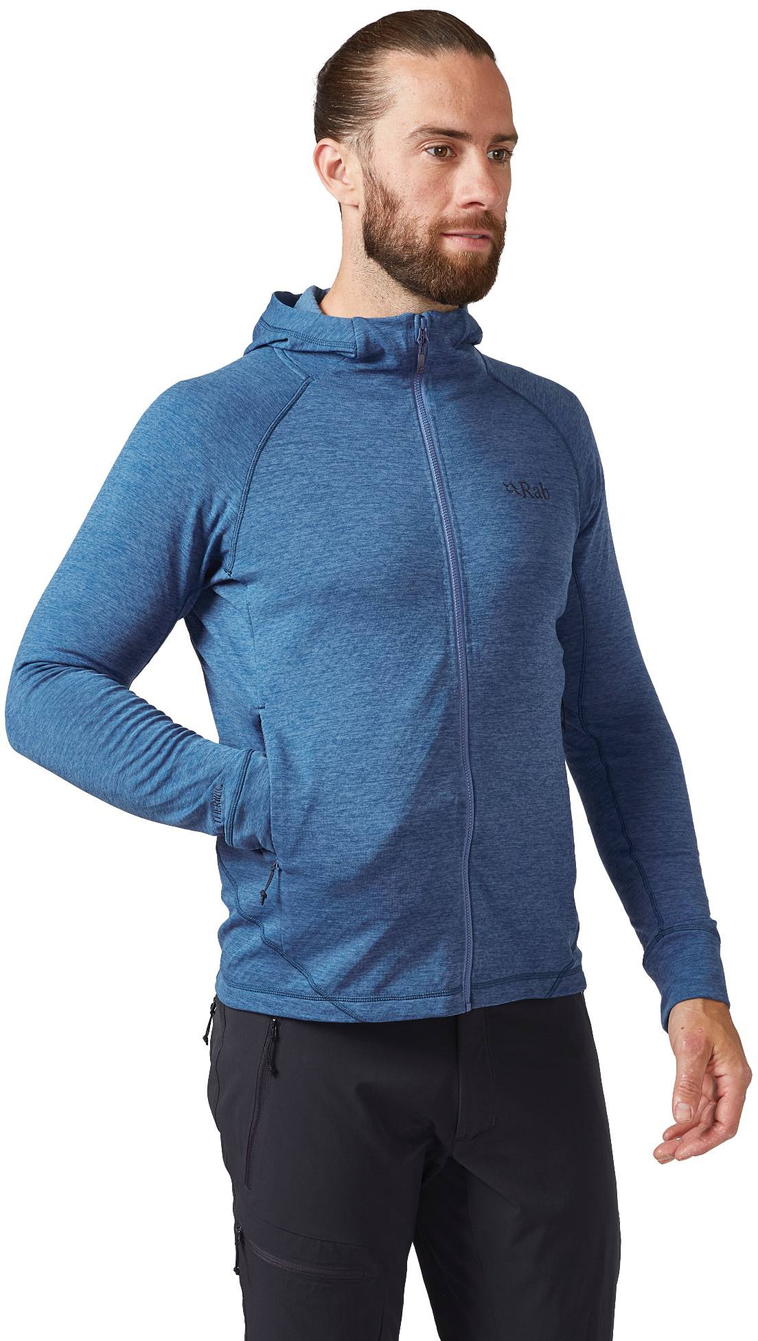 Fjällräven Vardag 25 ja Rab Men's Nexus Hoody Musta 20