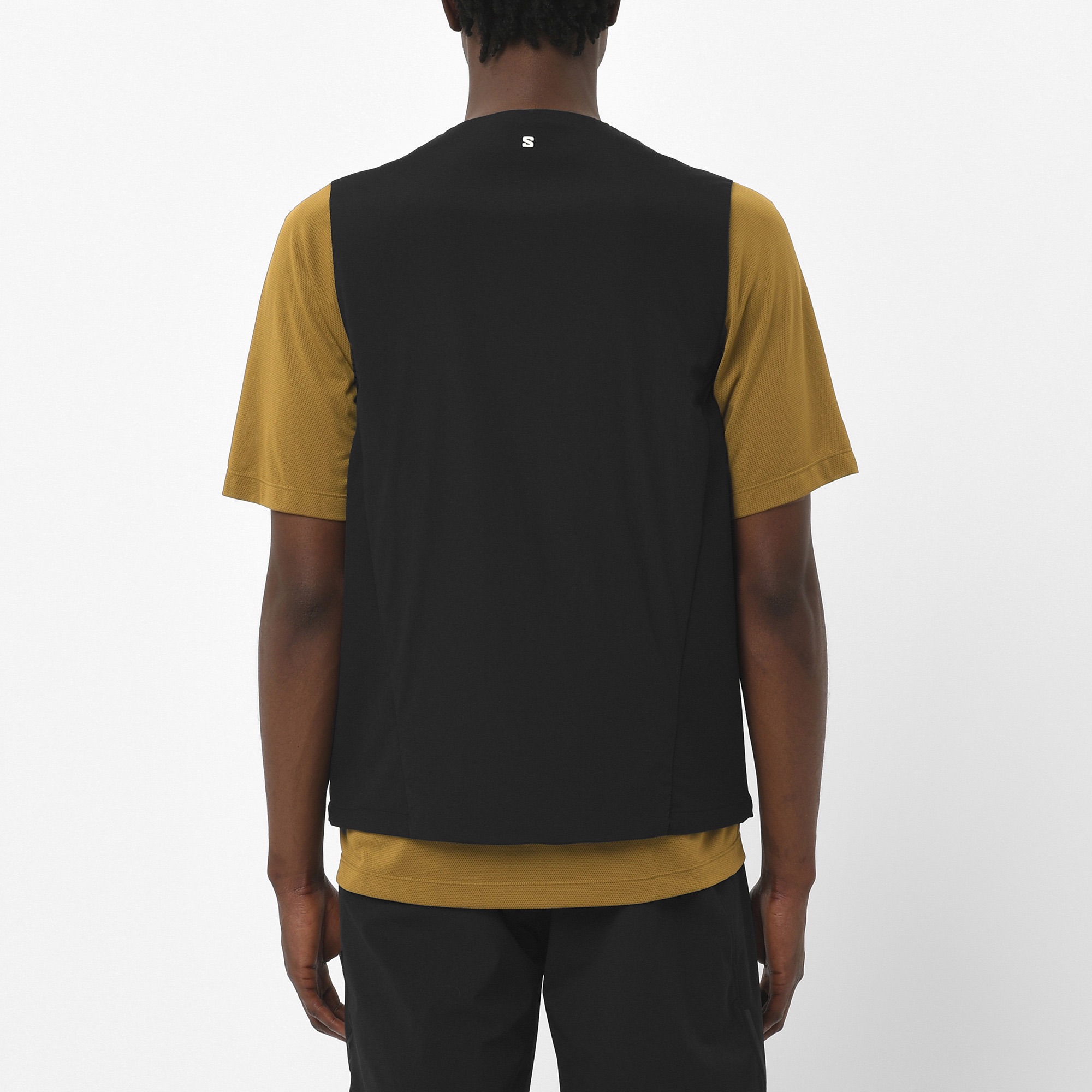 Salomon Men's Mountain Flex Hybrid Vest Black 03