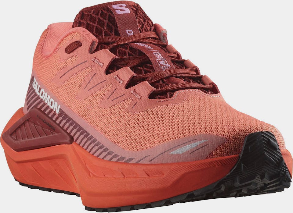 Salomon Women's DRX Defy Gravel Vaaleanpunainen/Tummanpunainen 05