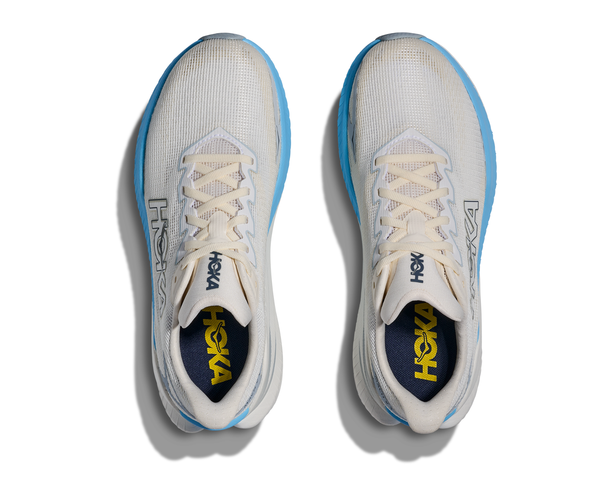 Hoka Women's Mach X 3 White / Alabaster 02