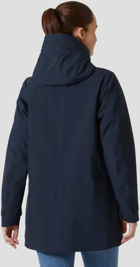 Helly Hansen Women's Victoria Insulated Mid Rain Jacket Navy 03