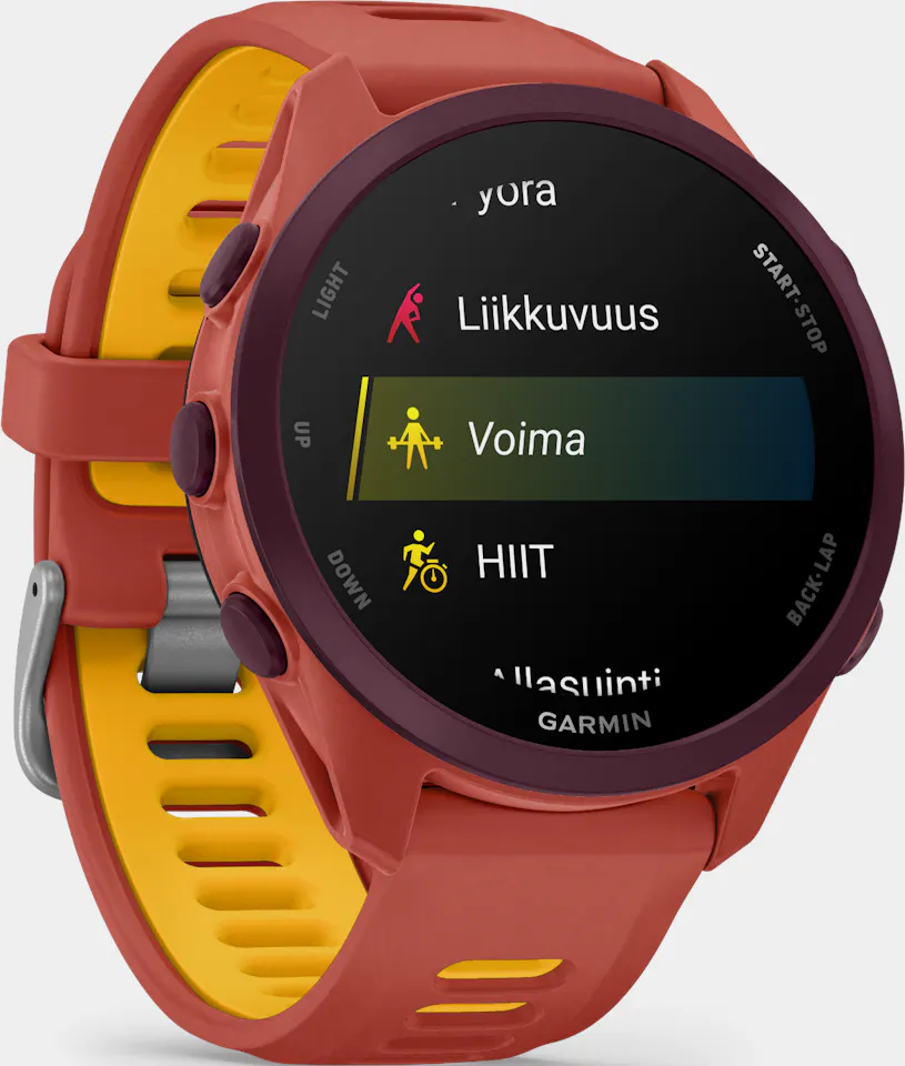 Garmin Forerunner 170 Music Red Pink/Mango 03