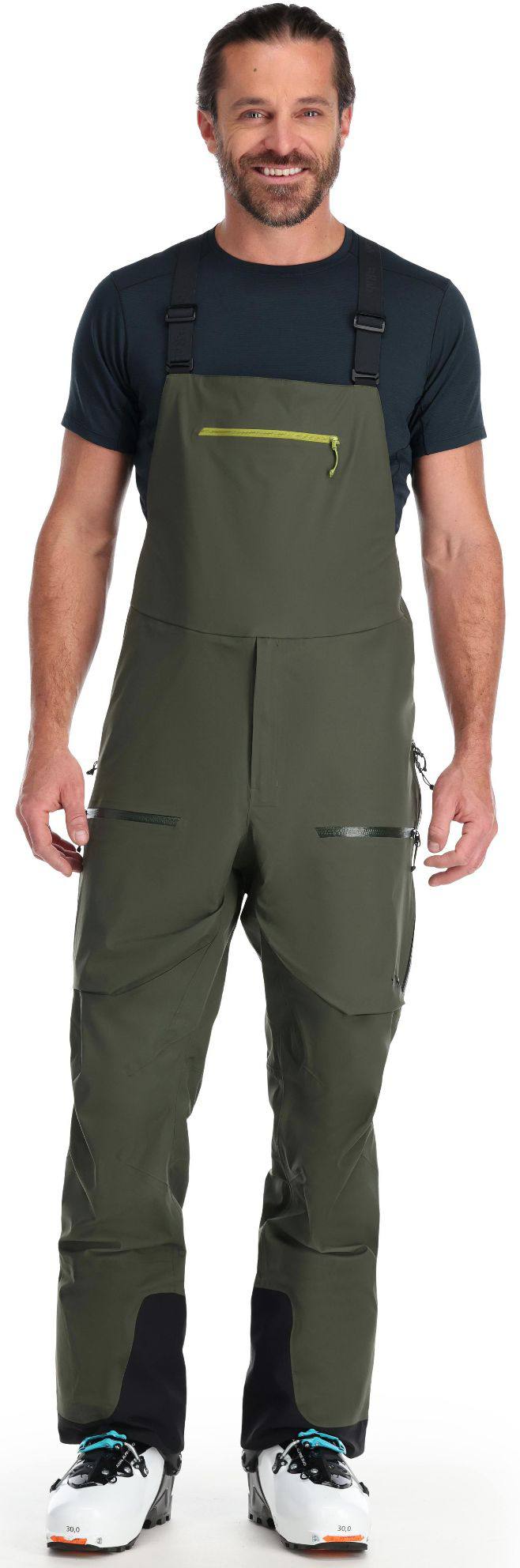 Rab Men's Khroma Kinet Bib Army Green 06