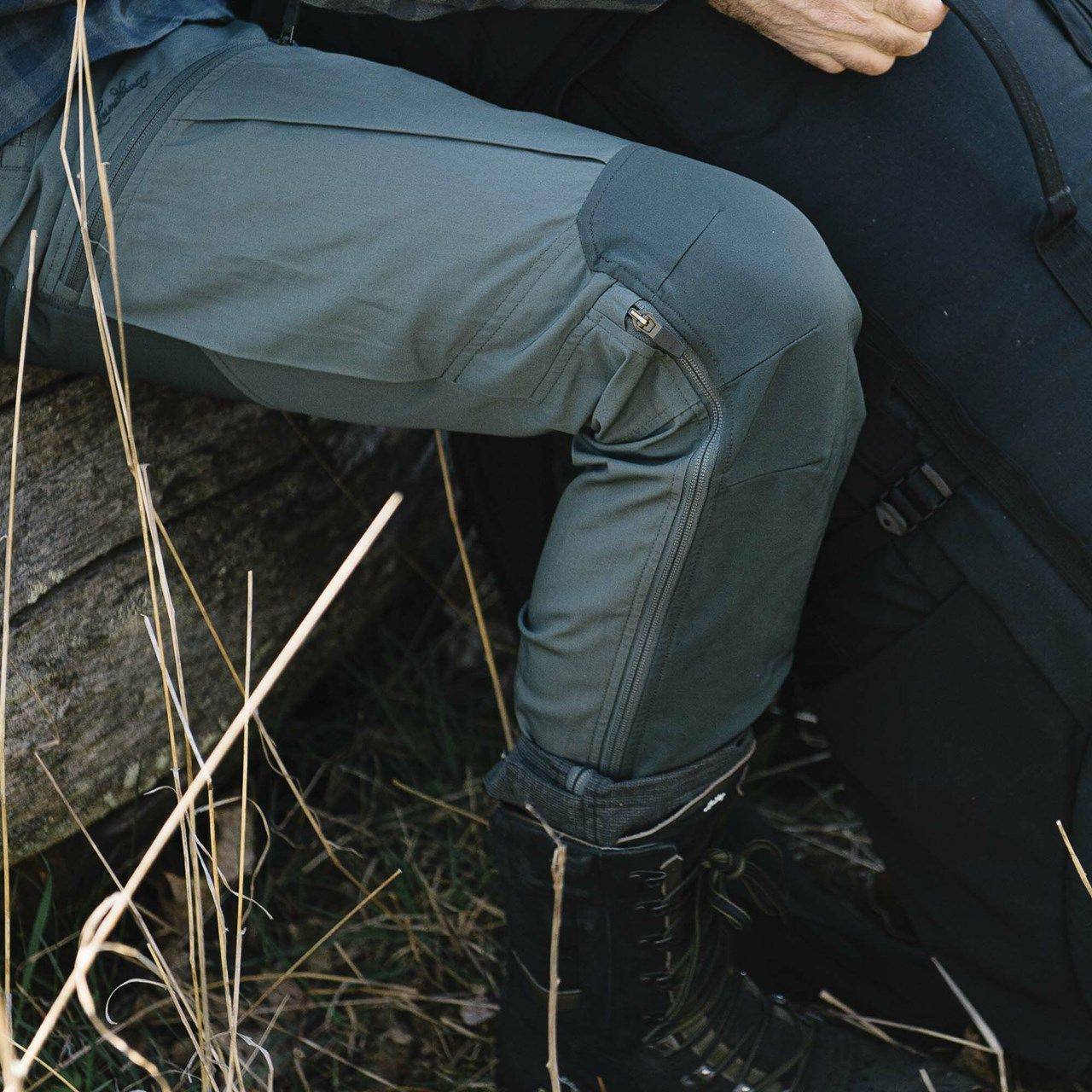 Lundhags Lundhags Tived Stretch Hybrid Jacket ja Makke Pants Vihreä 21