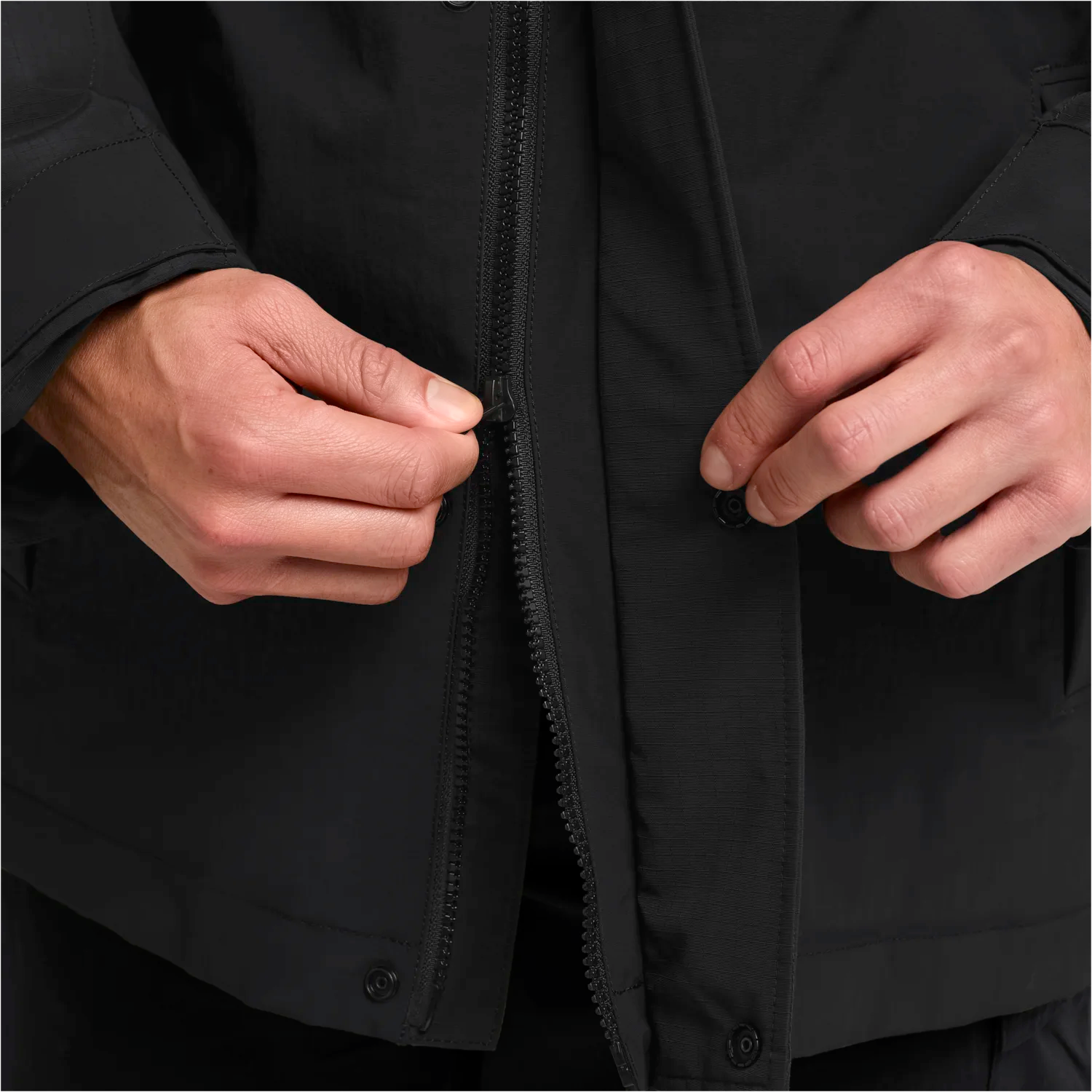 Jack Wolfskin Men's Glacier Shield Jacket - Miesten talvitakki Musta 08