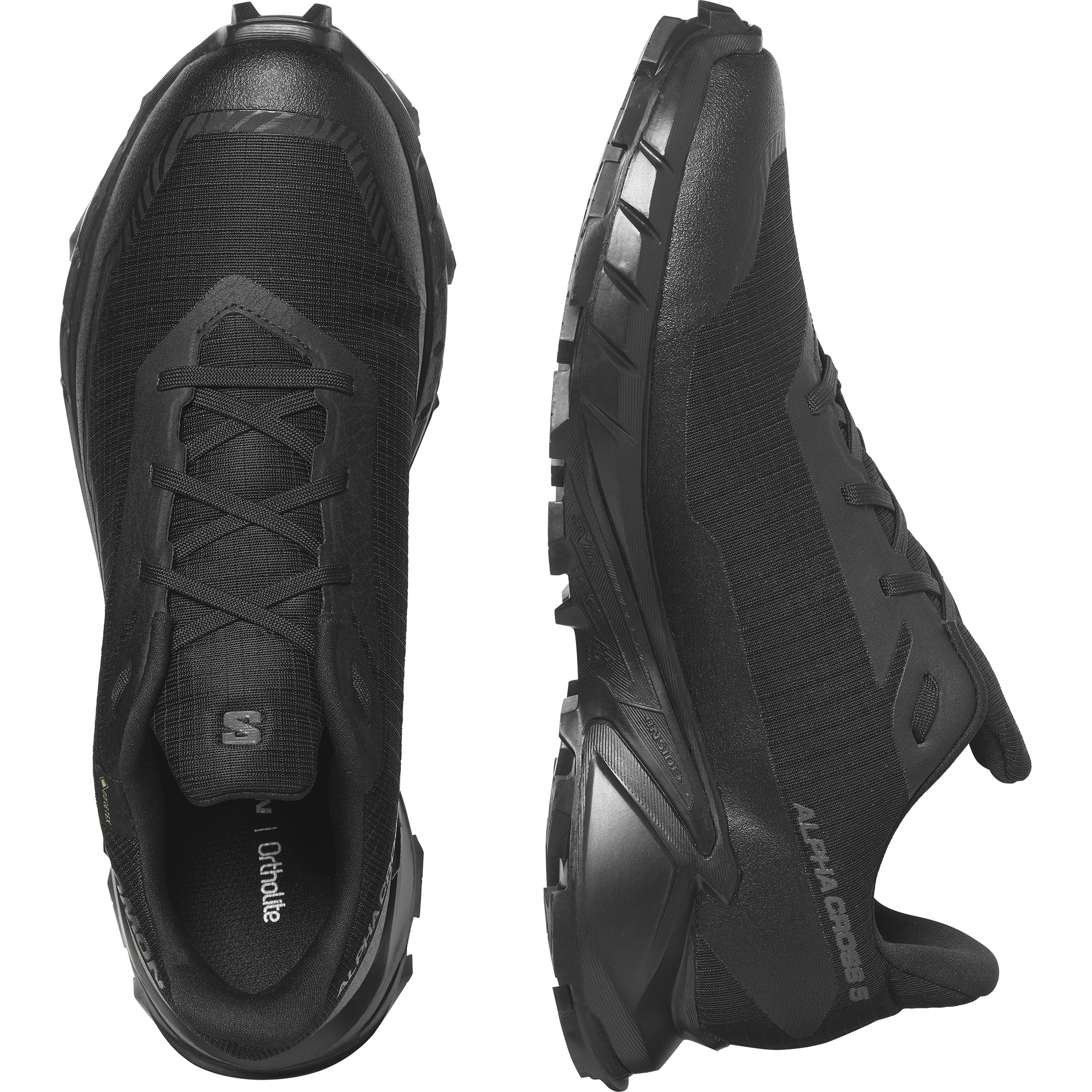 Salomon Men's Alphacross 5 GTX Musta 08