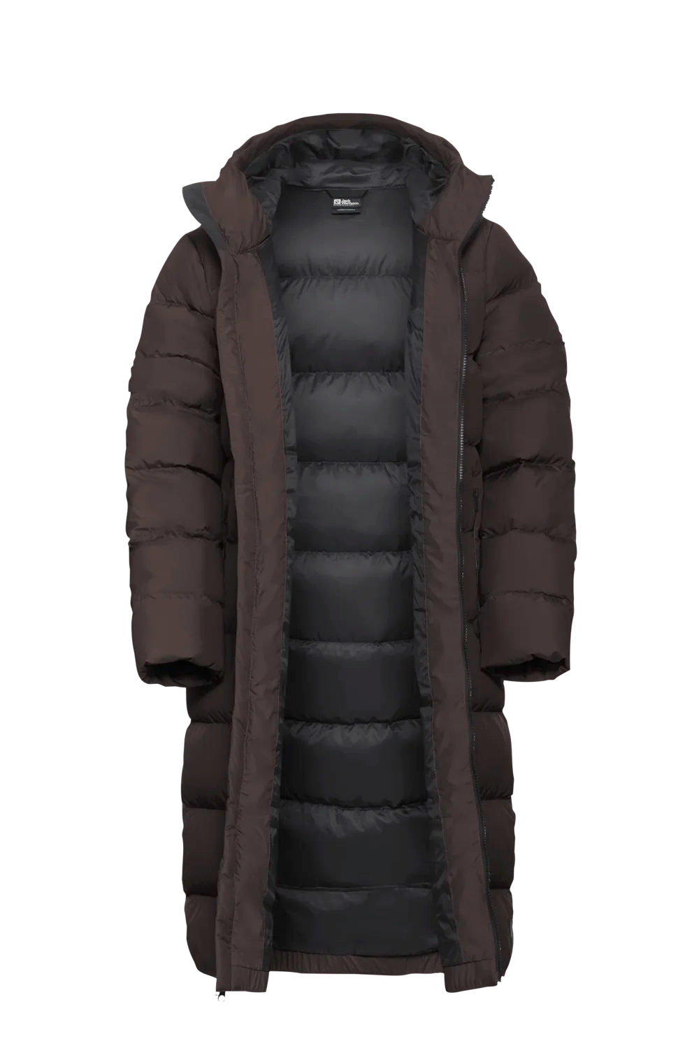 Jack Wolfskin Women's Frozen Palace Coat Peat Moss 02