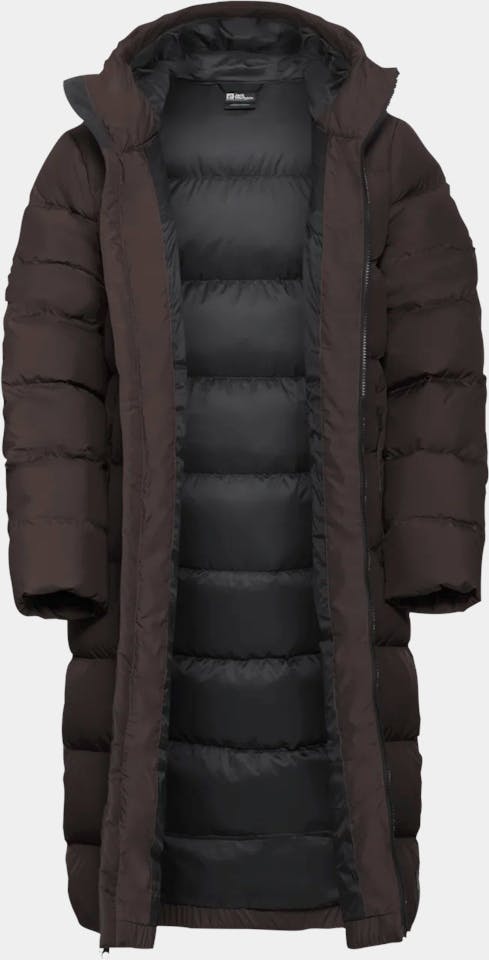 Jack Wolfskin Women's Frozen Palace Coat Peat Moss 02