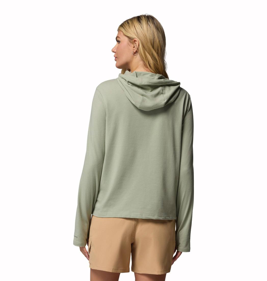 Columbia Women's Sun Trek Hoodie Safari 05