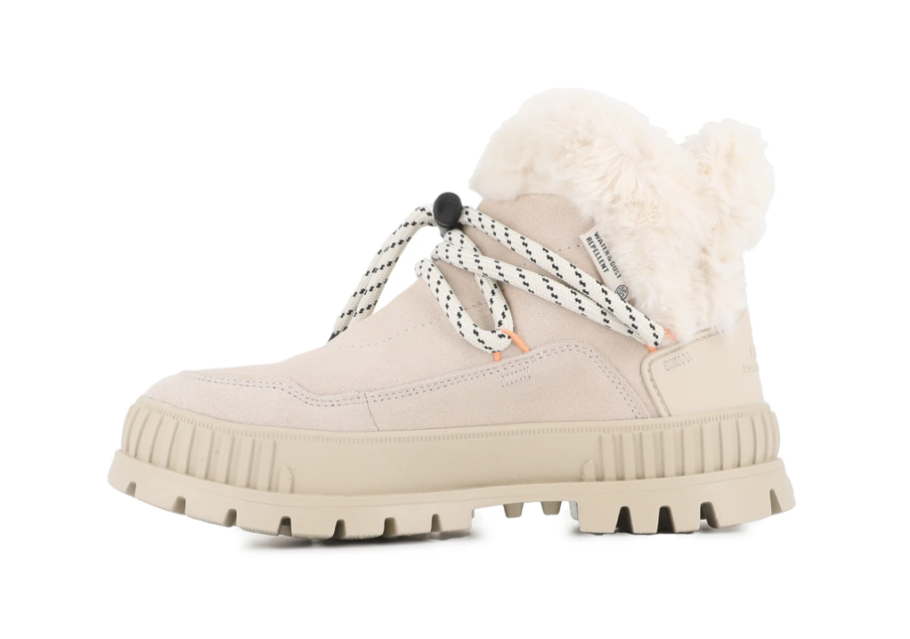 Palladium Women's Pallashock Hiver Lo Almond(Manteli) 04