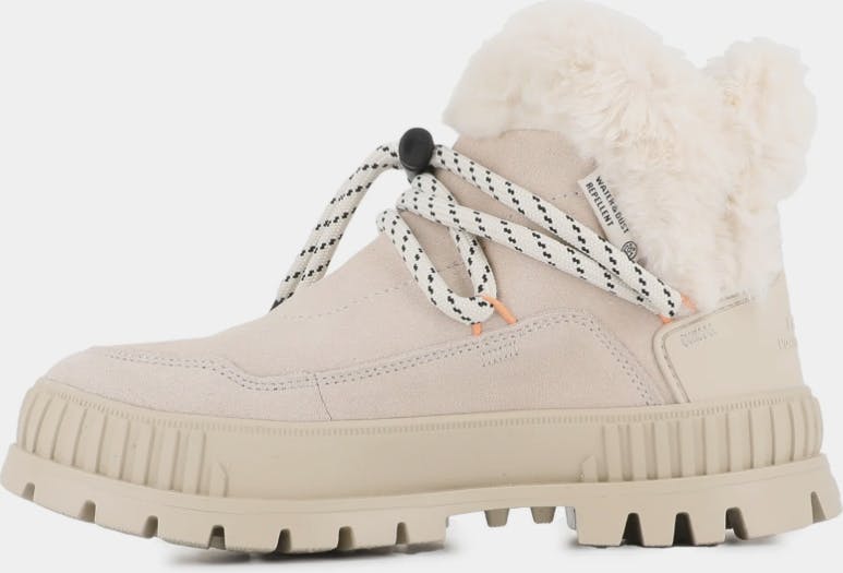Palladium Women's Pallashock Hiver Lo - Naisten talvikengät Almond(Manteli) 04