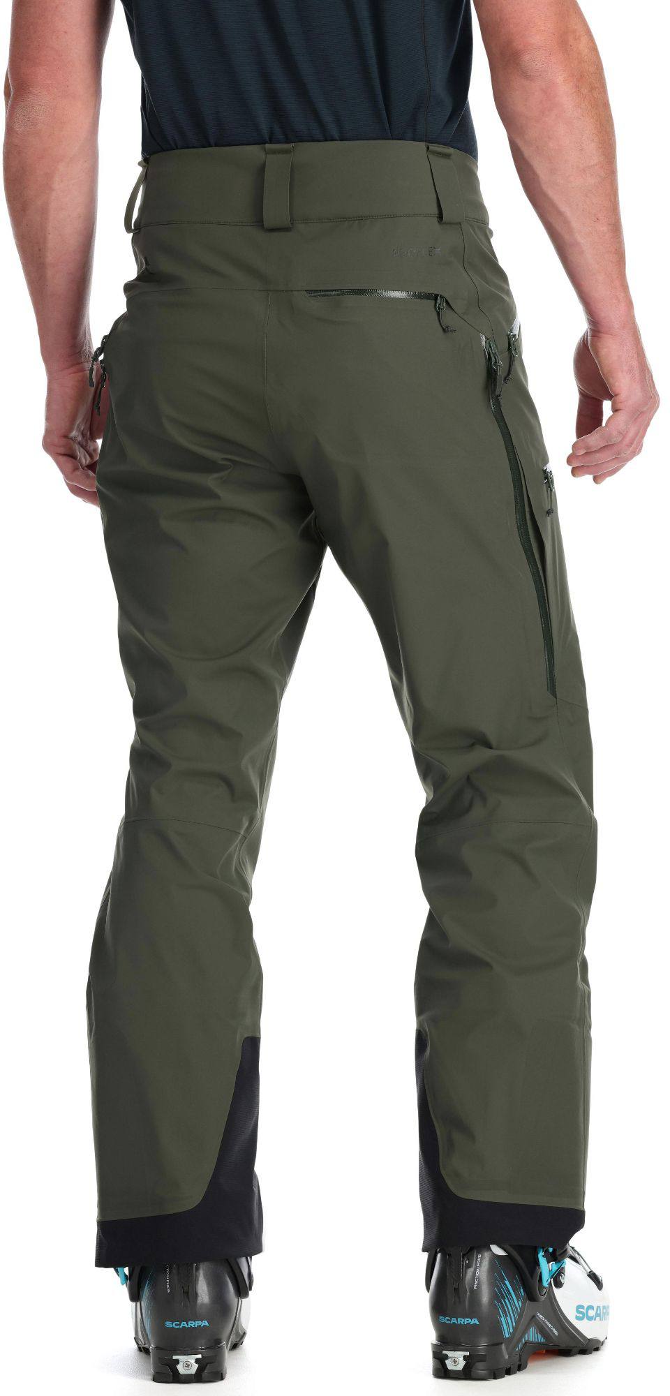 Rab Men's Khroma Kinetic Ski Pant Army Green 05
