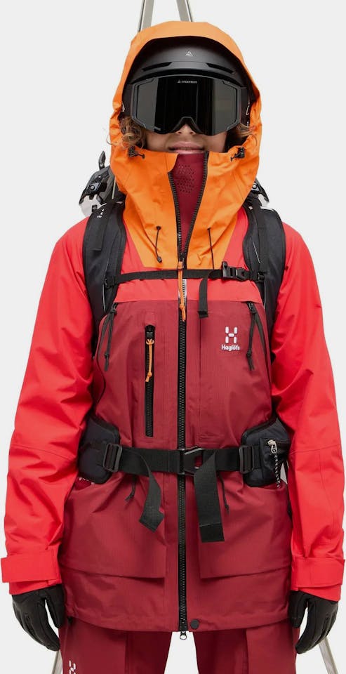 Haglöfs Vassi GTX Pro Jacket Women Carmine Red/Bright Red 04