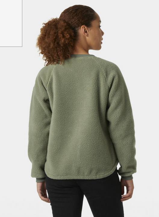 Helly Hansen Women's Escape Teddy Sweater Green 04