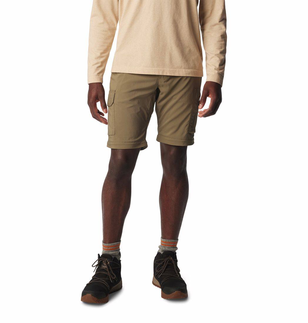 Columbia Men's Silver Ridge Utility Convertible Pant Tummanvihreä 06