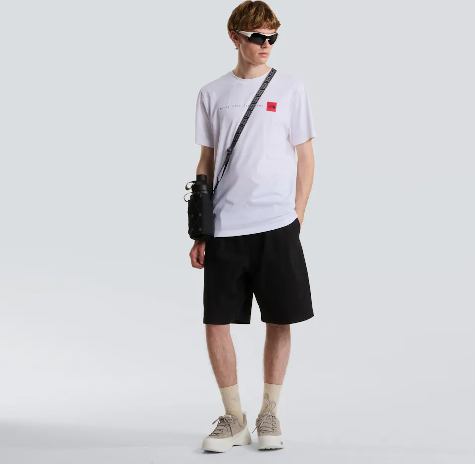The North Face Men's Never Stop Exploring Graphic Tee White 02