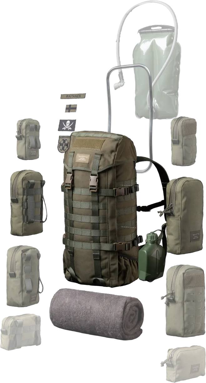 savotta JÄÄKÄRI M Savotta Jääkäri M backpack - Varusteleka.com