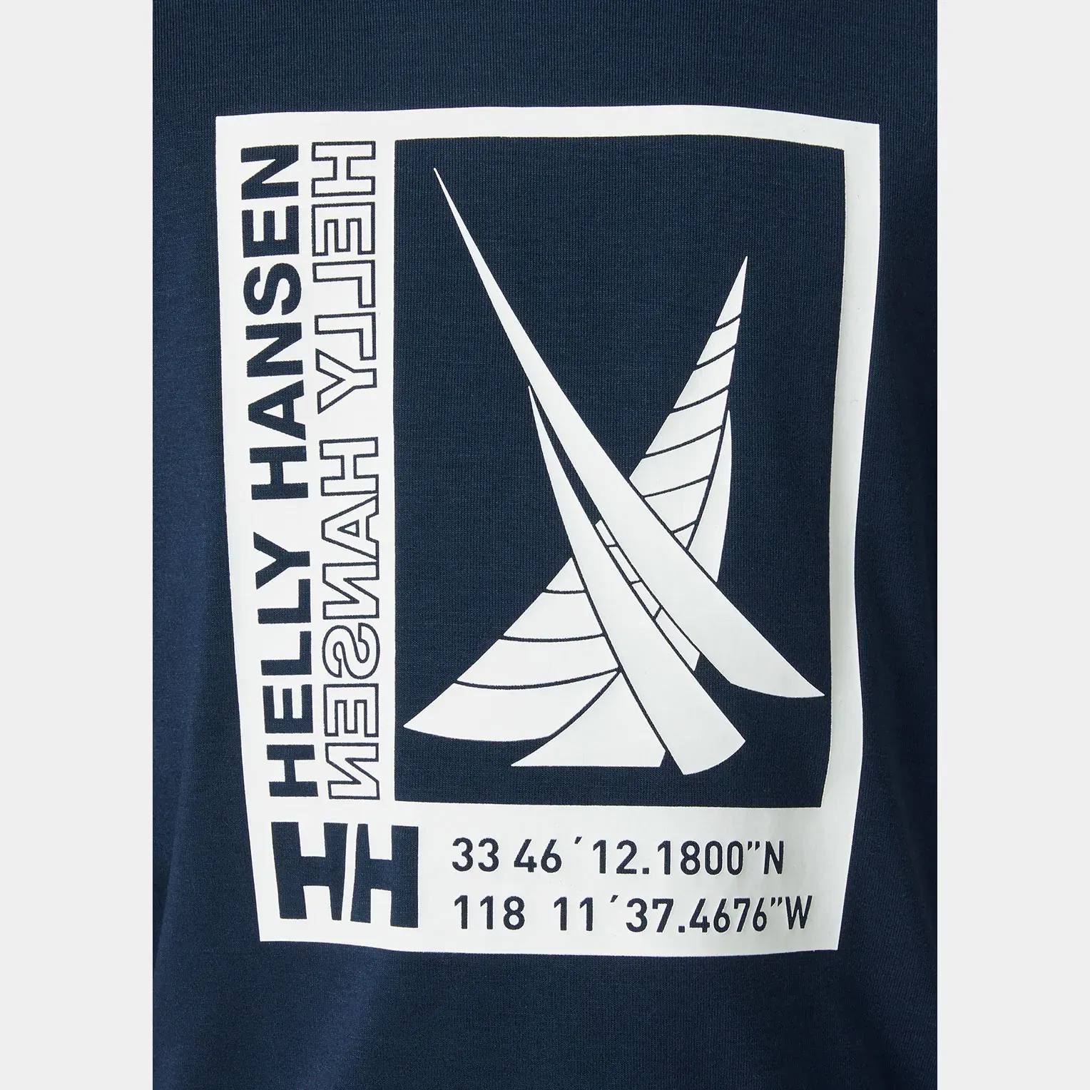 Helly Hansen Jr Port Tee Navy 04