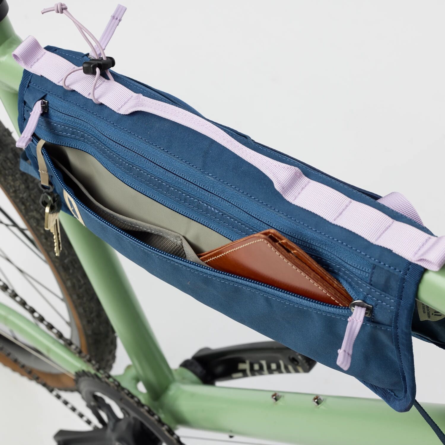 Fjällräven Hoja Bike Frame Fold Bag Royal Blue 07