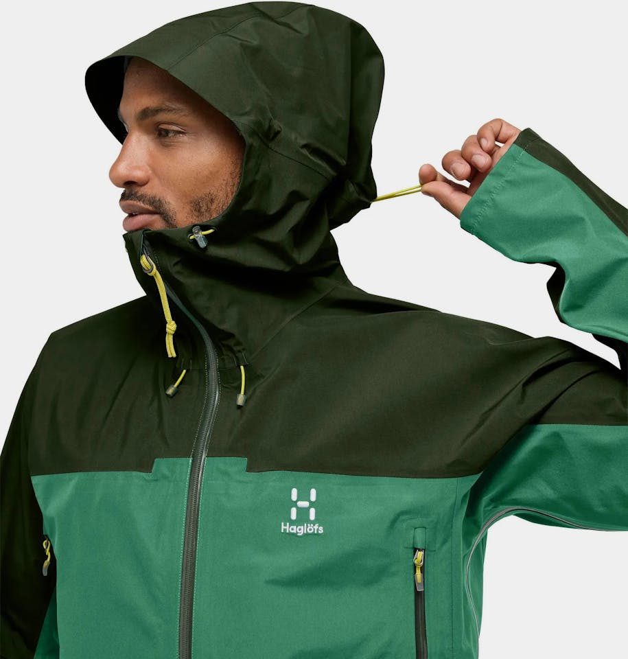 Haglöfs Men's ROC Flash GTX Jacket Steel Blue 06