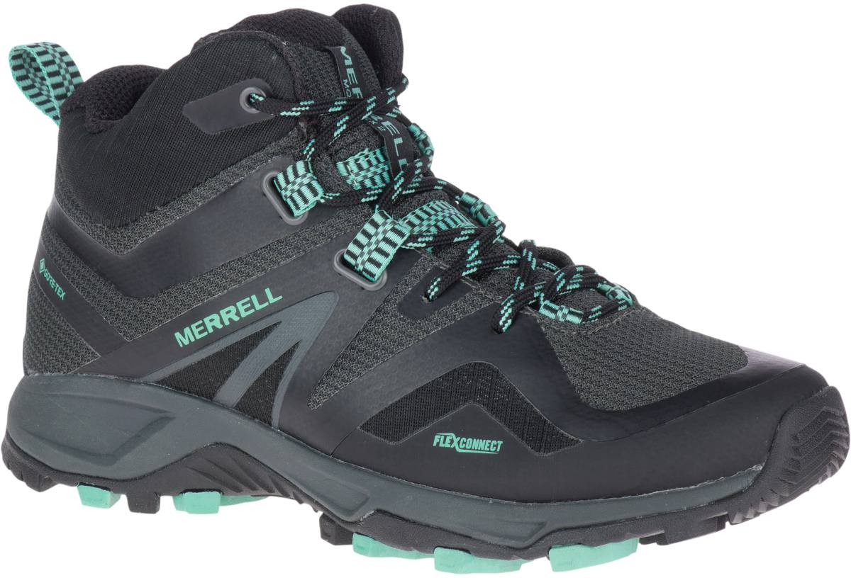 Merrell Womens MQM Flex 2 GORE-TEX Walking Shoes Black Sports Outdoors 