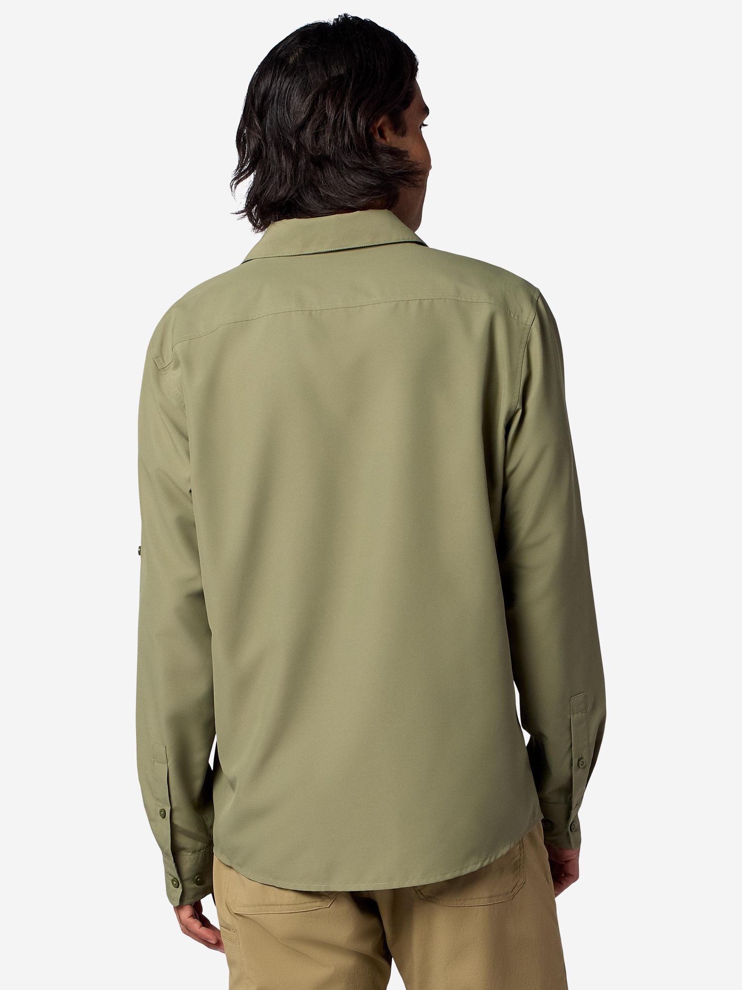 Marmot Men's Aerobora Long Sleeve Olive Grove 02