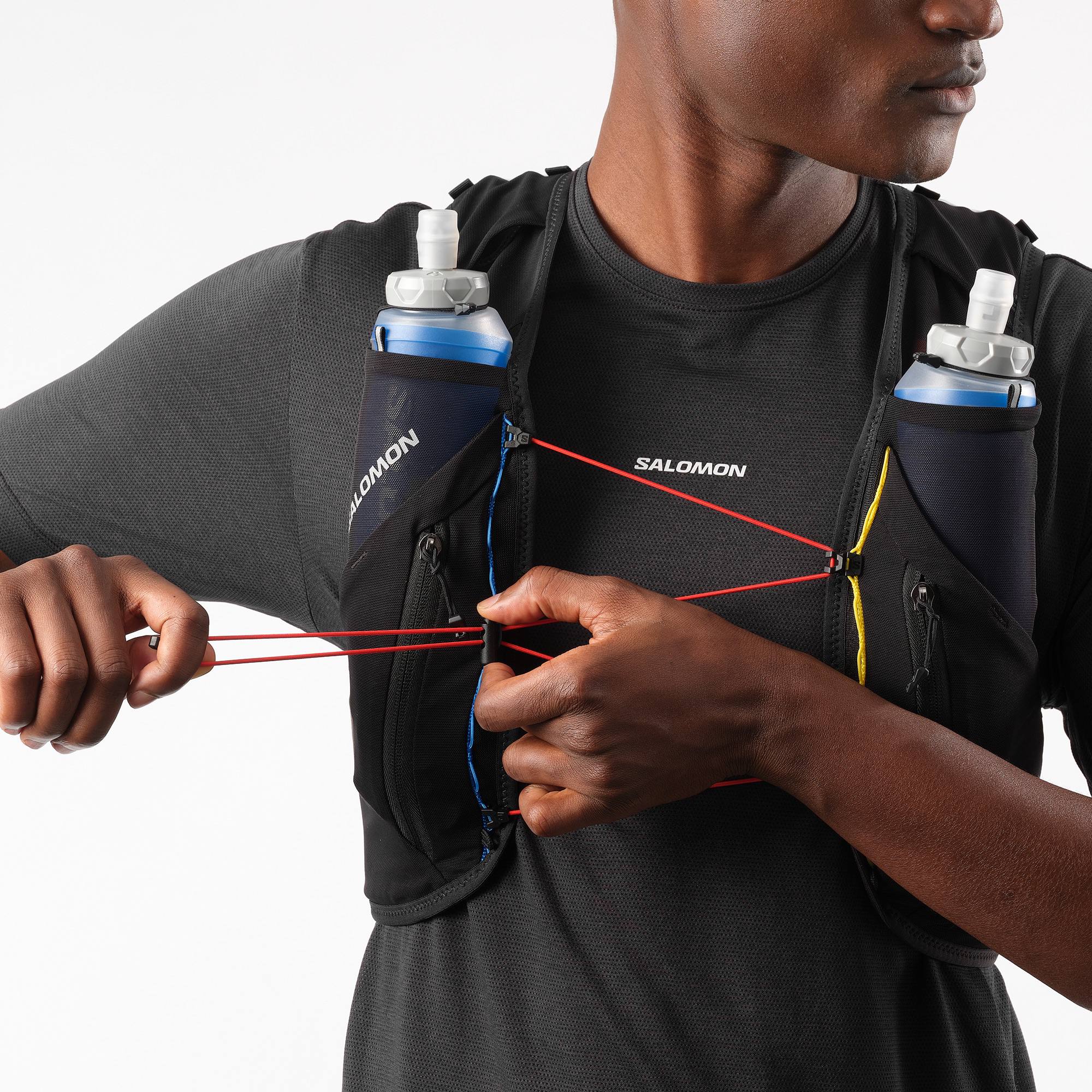 Salomon Adv Skin 12 Race Musta / Valkoinen 09