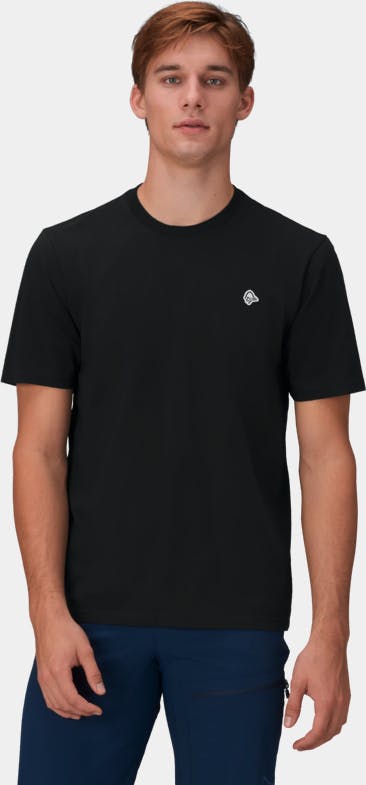 Norrøna F29 Cotton Viking Patch Tee Caviar 01