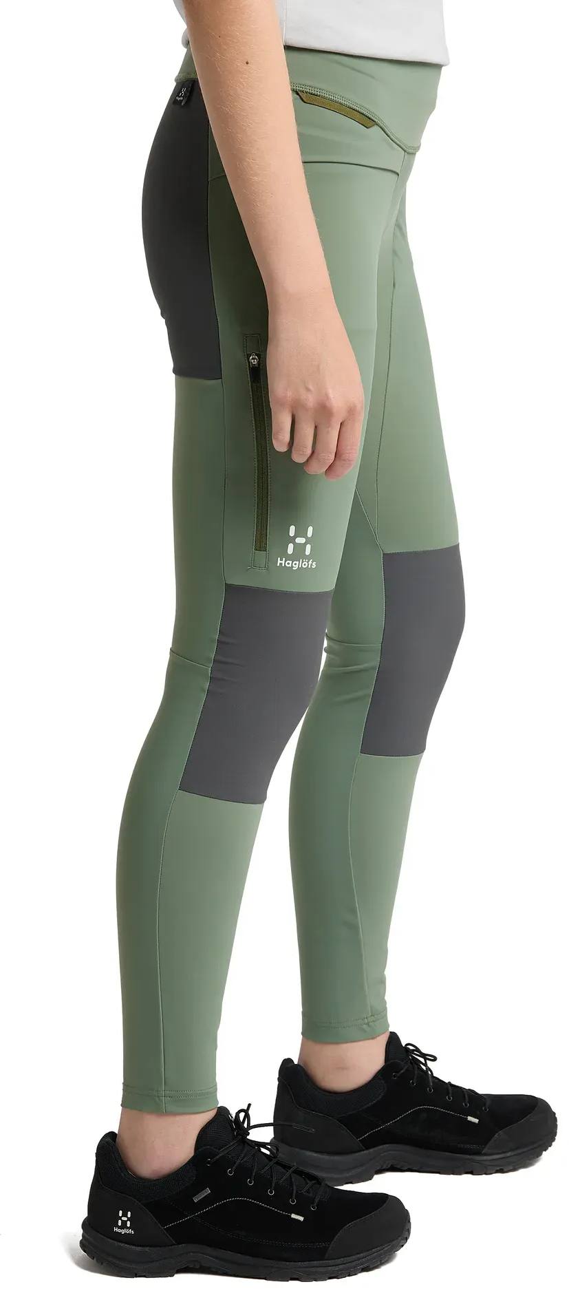 Haglöfs Luna W Tights Olive green/Magnetite 04