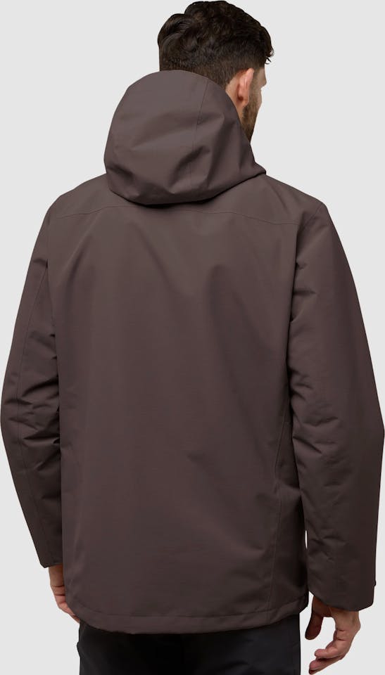 Jack Wolfskin Men's Altenberg 3in1 Jacket - Miesten talvitakki Peat 02