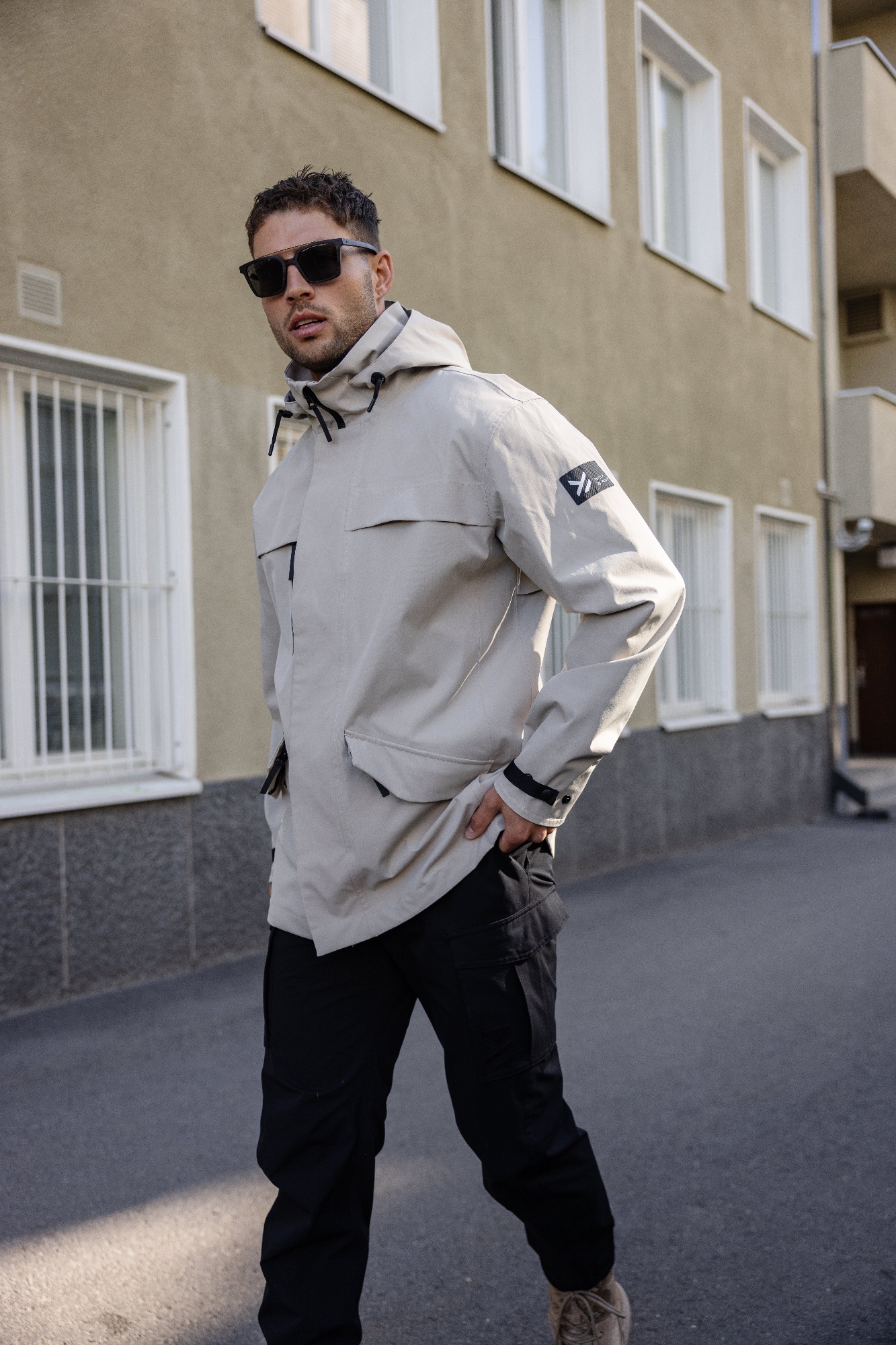 Halti Men's Tokoi Dx Jacket Beige 04