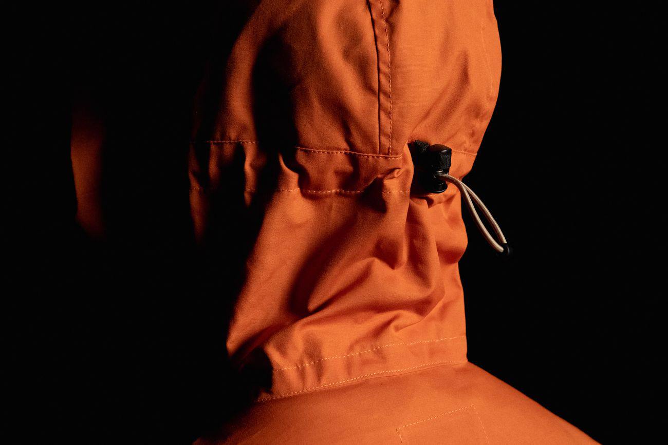 Sasta Roihu Trek Takki Miesten Oranssi 12