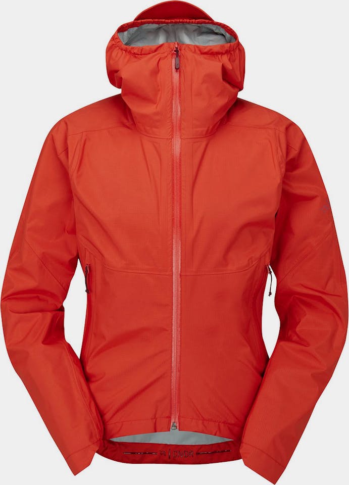 Rab Women's Cinder Downpour Jacket Red 01