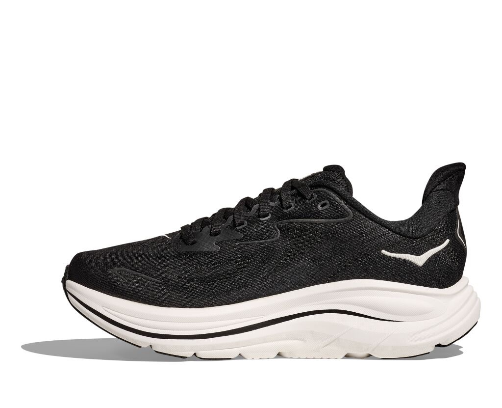 Hoka Men's Clifton 10 Wide Musta / Valkoinen 07