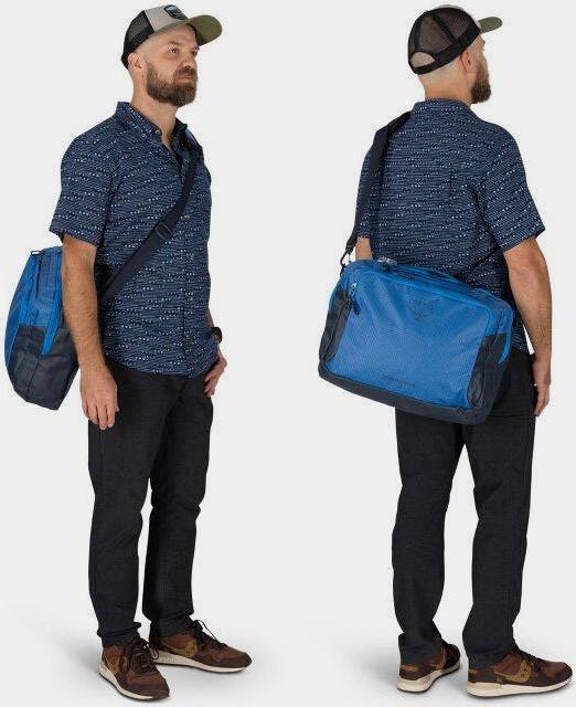 Osprey Transporter Carryon Boarding Bag Raven 07