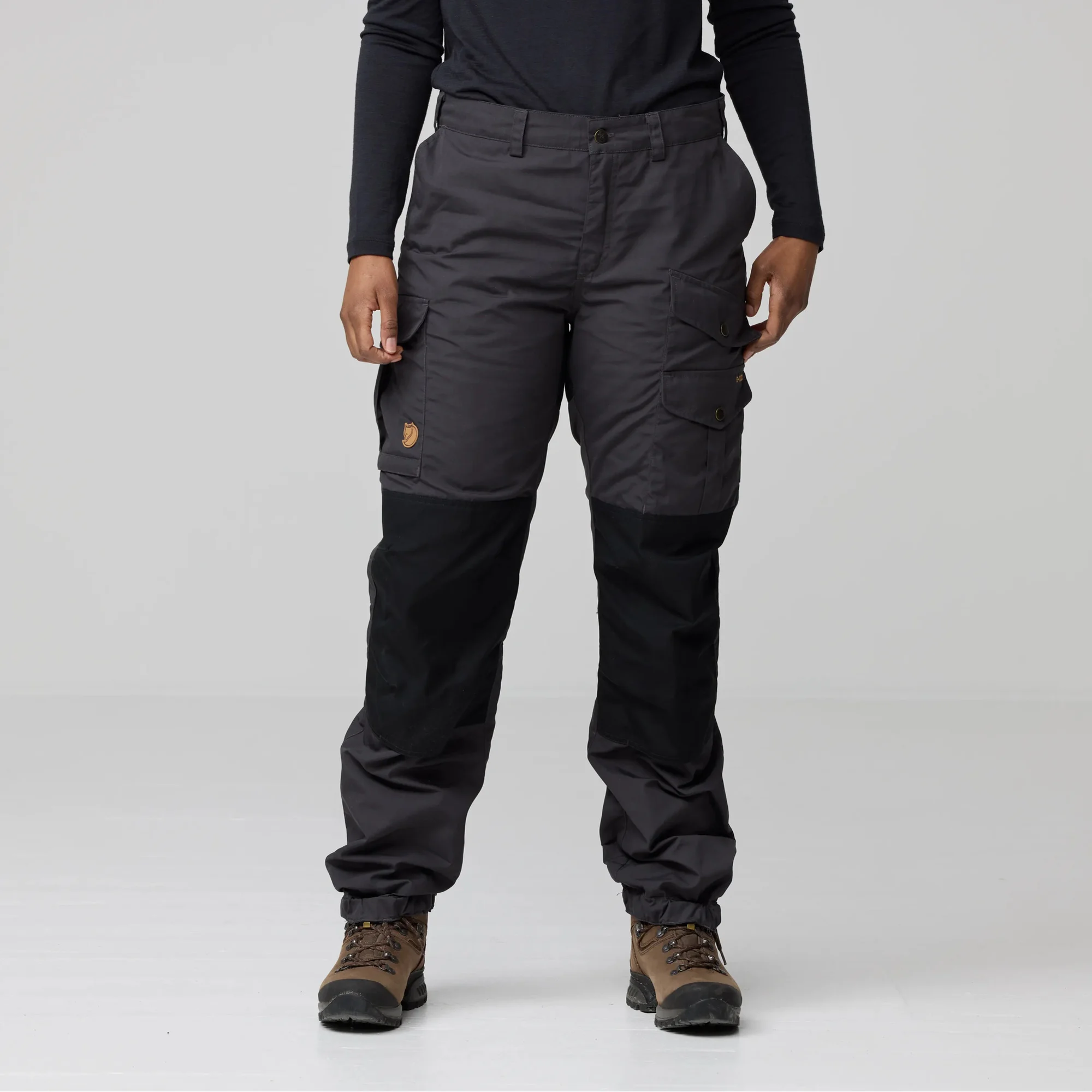 Fjällräven Women's Vidda Pro Trousers Harmaa / Musta 08