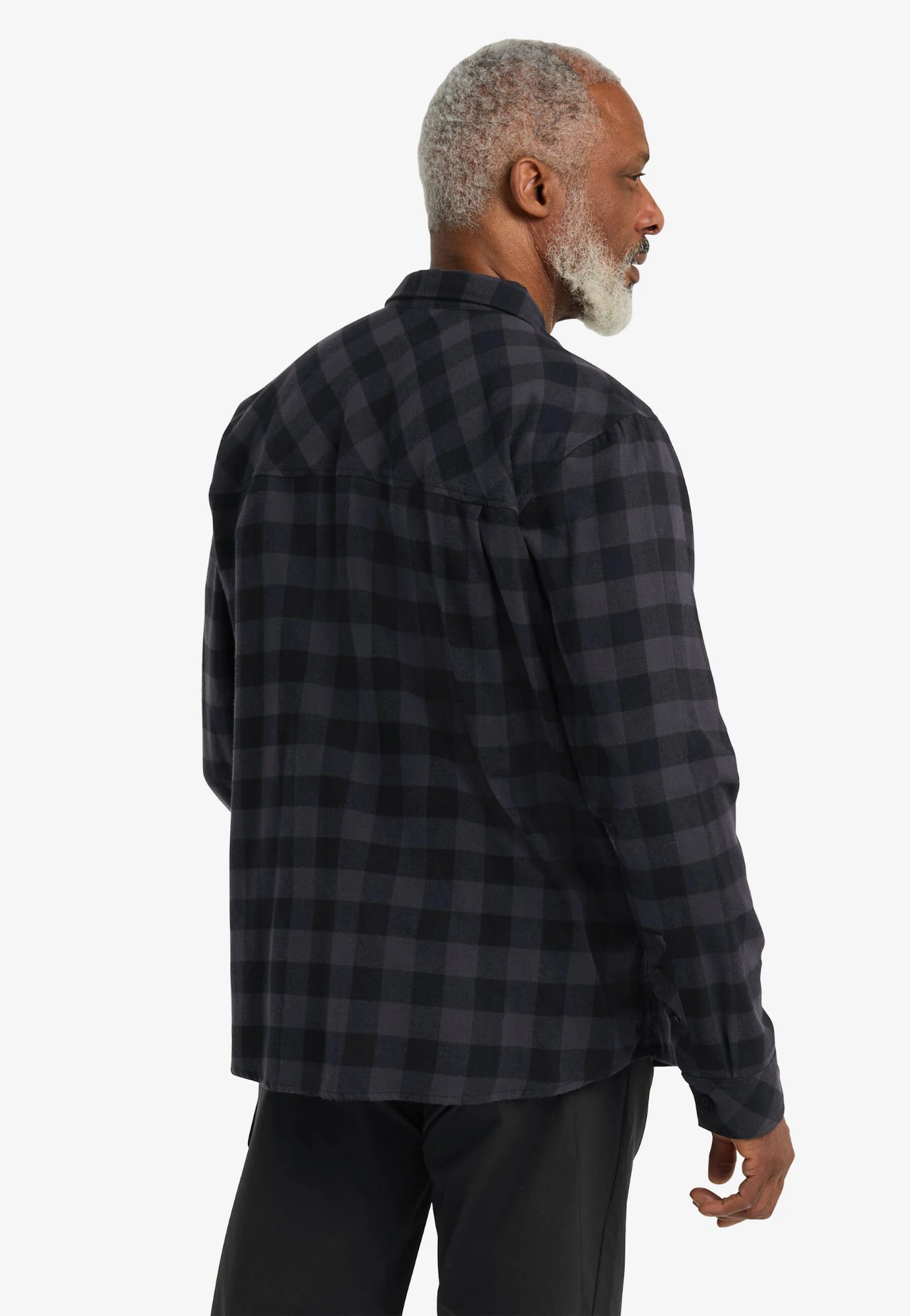 Jack Wolfskin Men's Lite Flannel Shirt Black 06