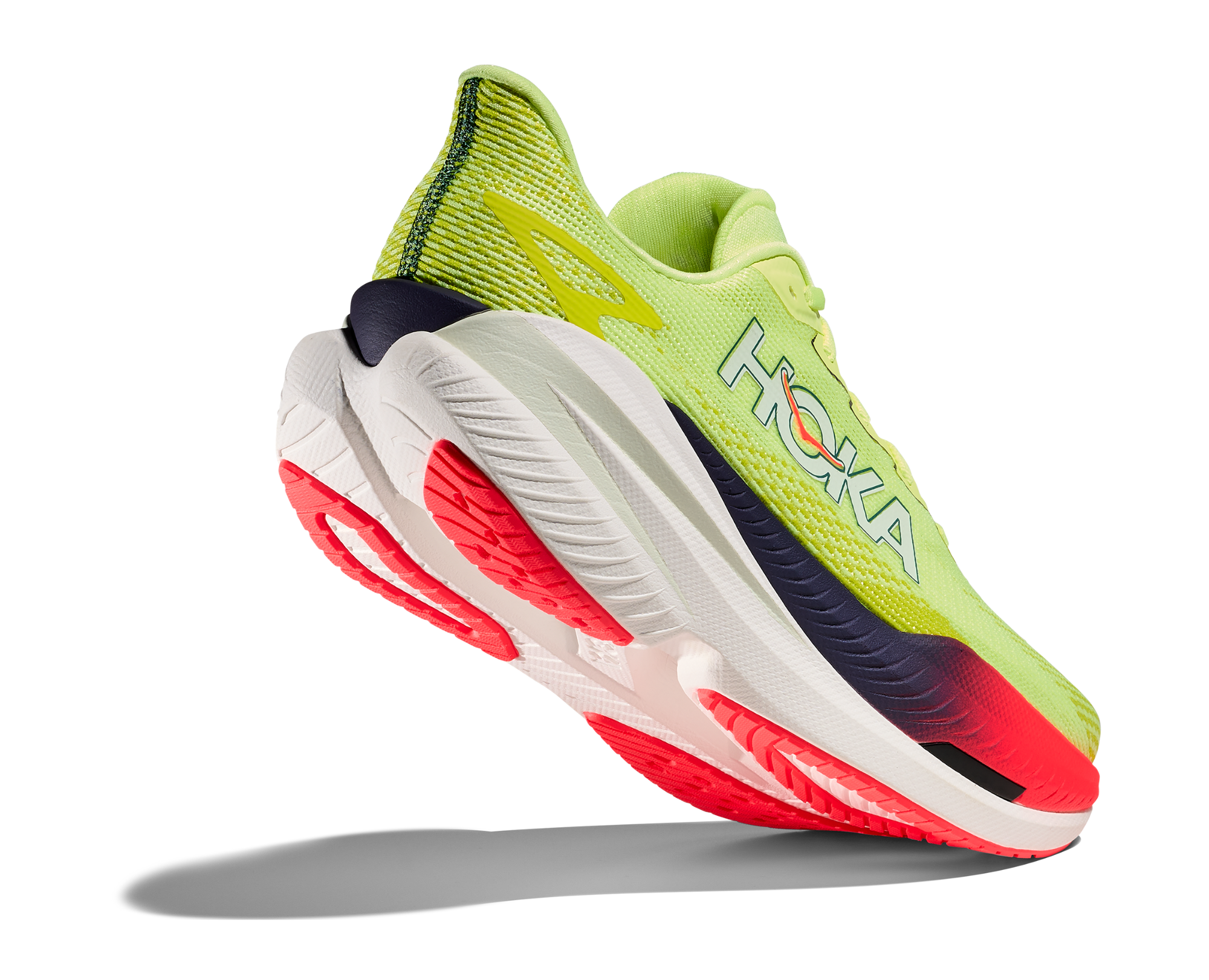 Hoka Men's Mach X 3 Neon Yuzu / Squid Ink 03