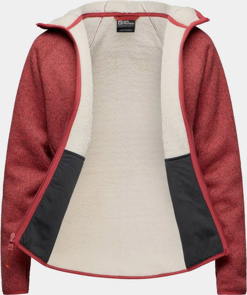 Jack Wolfskin Women's Kaminfeuer Hooded Coral 05