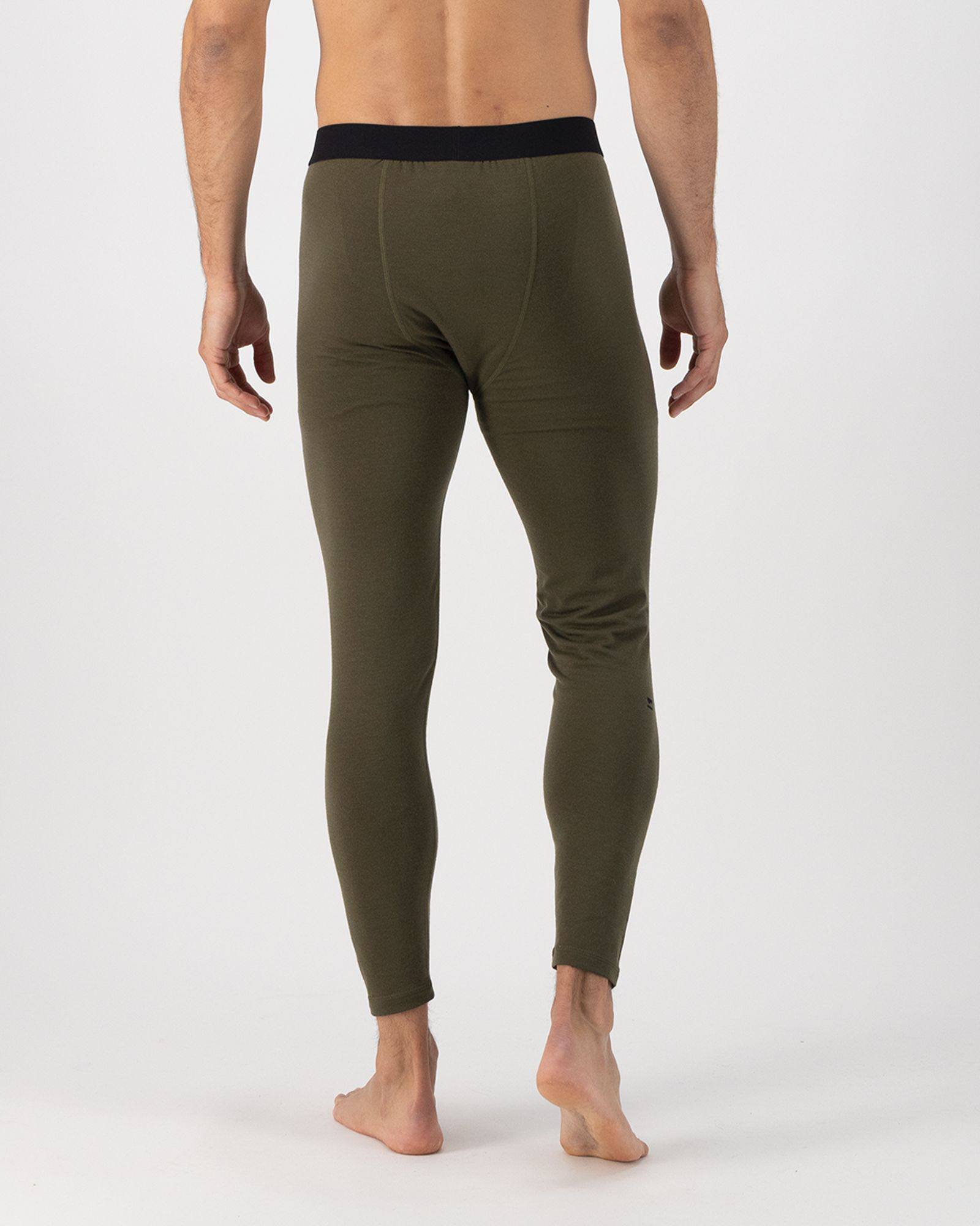 Mons Royale Men's Cascade 200 Legging Dark olive 05