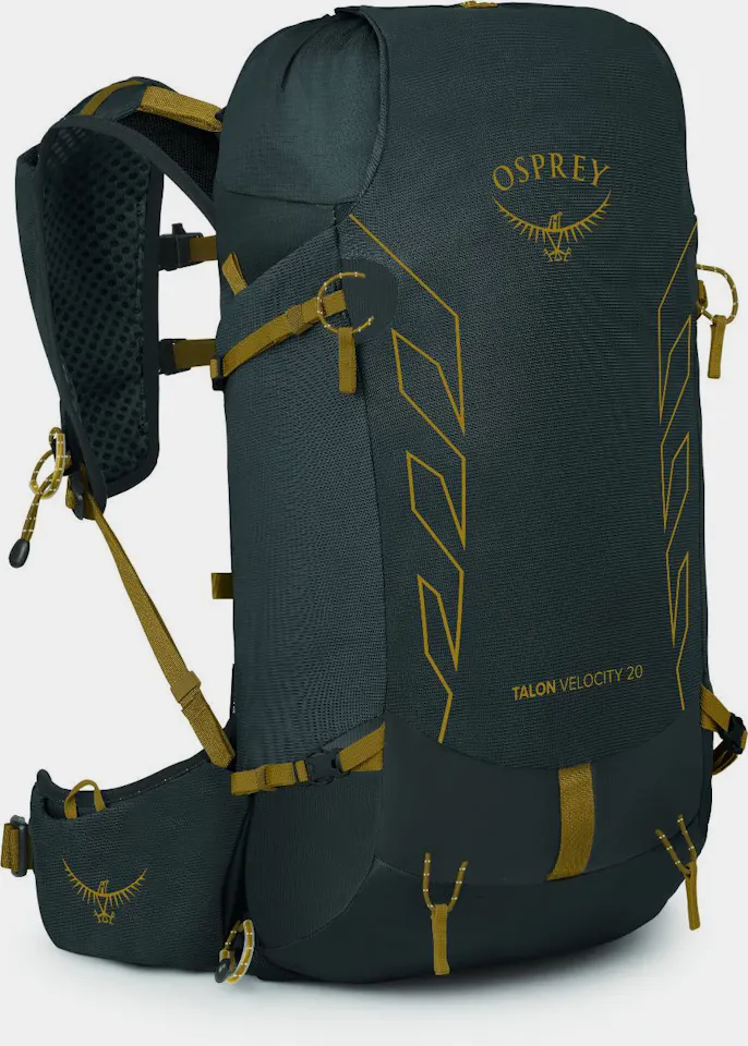 Osprey Talon Velocity 20 Dark Charcoal Tumbleweed 01