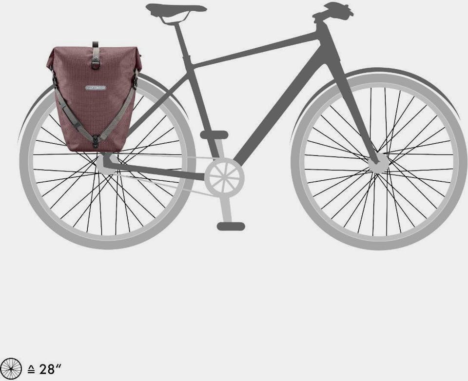 Ortlieb Back-Roller Urban QL2.1, one piece Ashrose 07