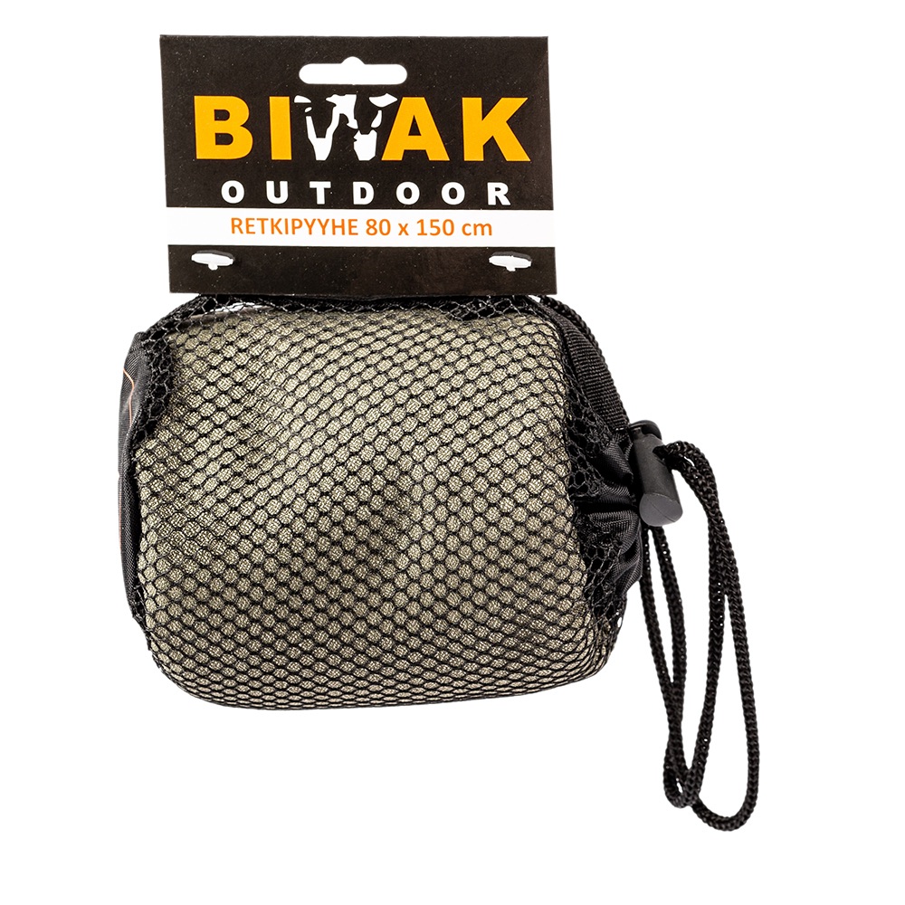 Biwak Backpacking towel 80 x 150 cm Olive 03