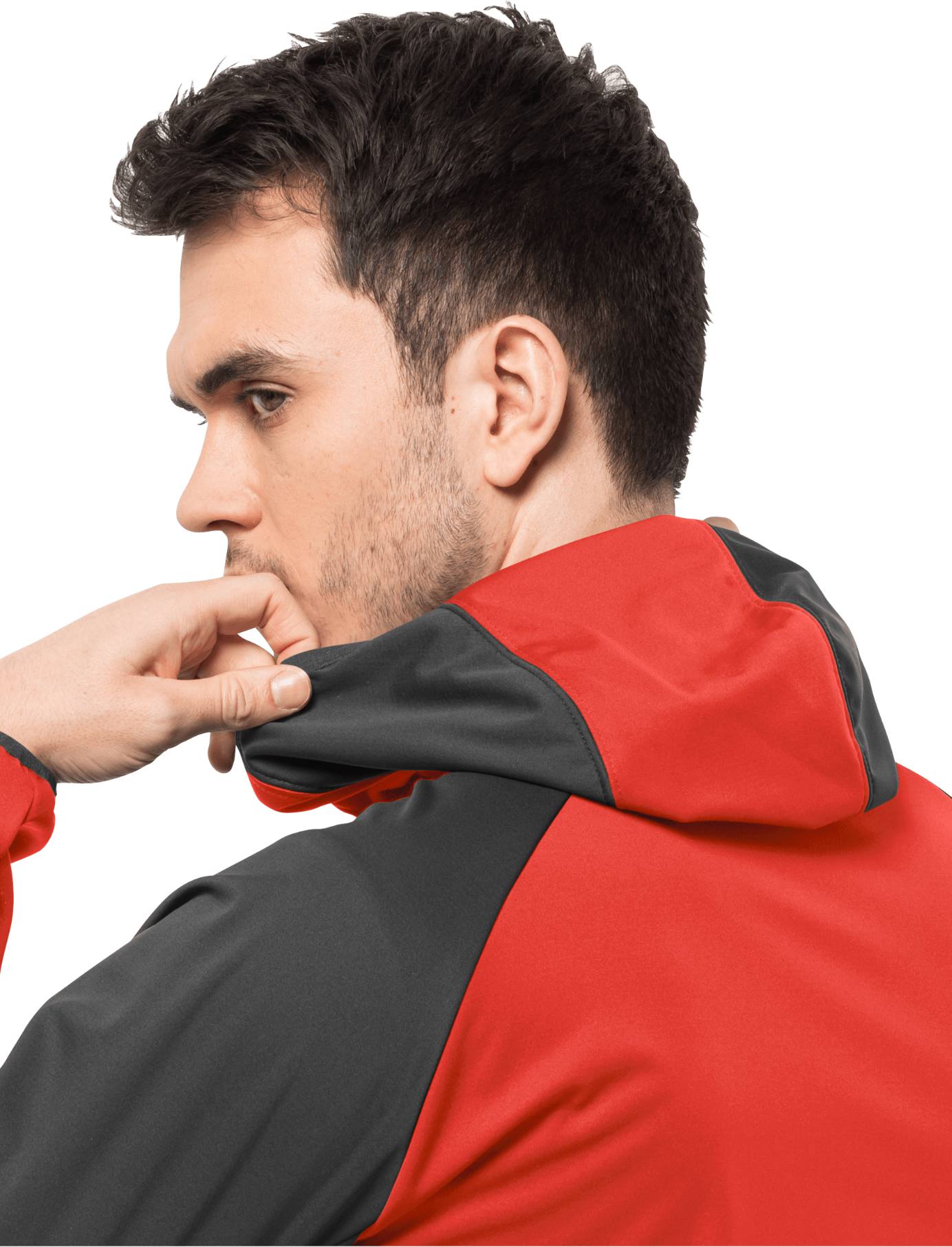 Jack Wolfskin Men's Feldberg Hoody Red 04