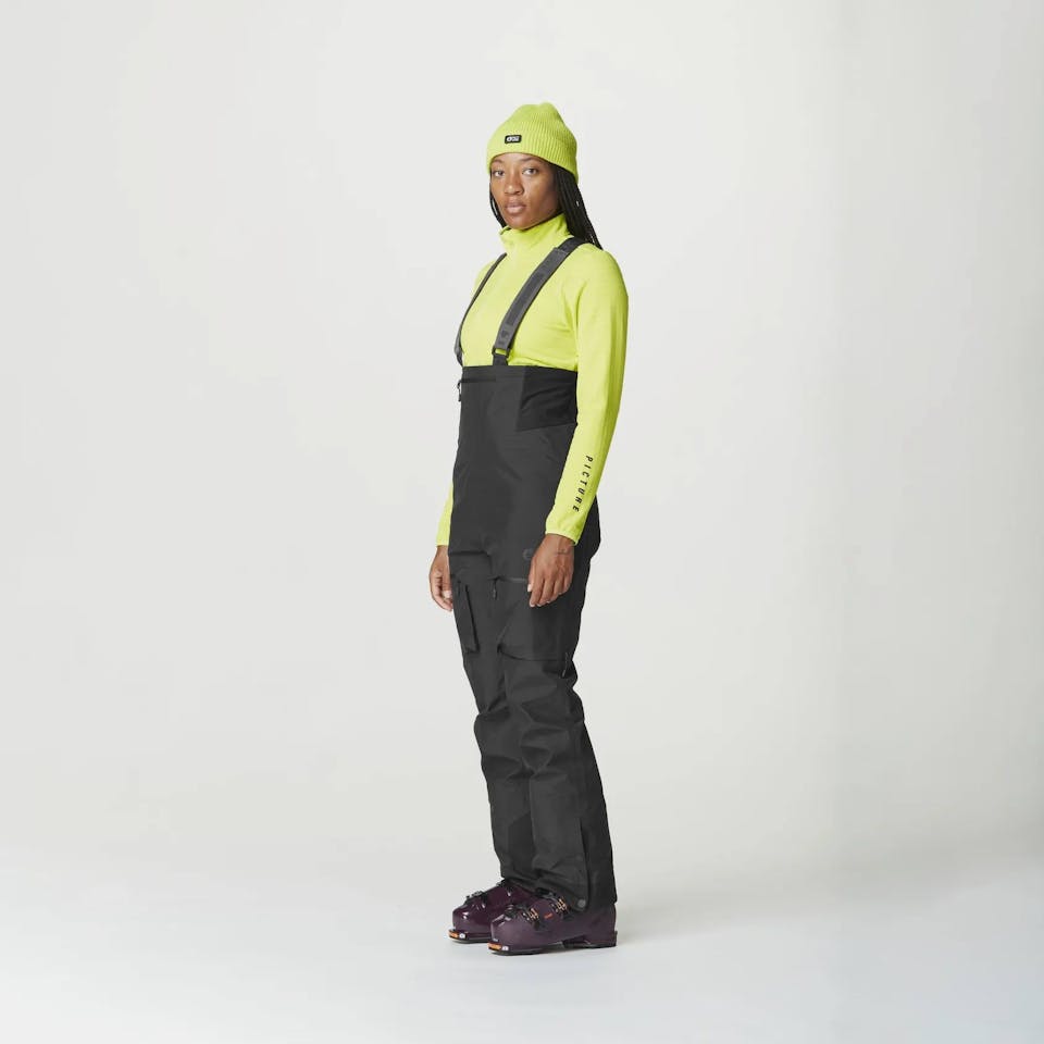 Picture Organic Clothing Women's Aeron 3L Bib Musta 04