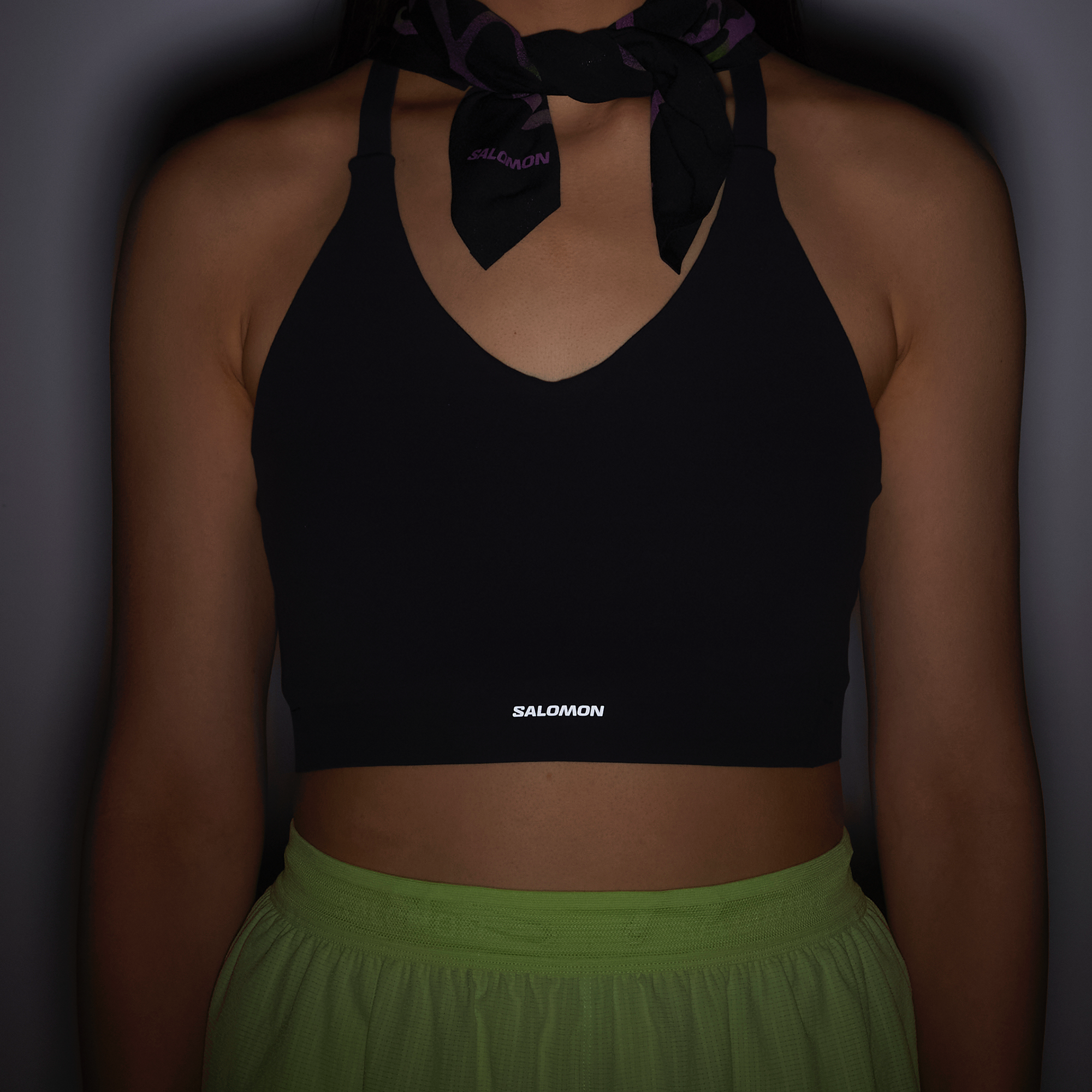 Salomon Women's Shakeout Bliss Bra Musta 05