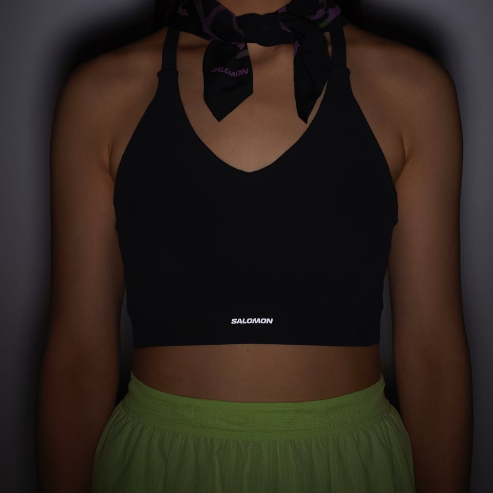 Salomon Women's Shakeout Bliss Bra Musta 05