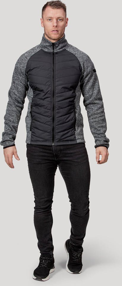 Halti Men's Streams Hybrid Knit Layer Harmaa 04